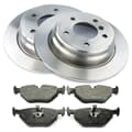 NB PARTS Bremsscheiben + Bremsbeläge hinten