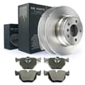 NB PARTS Bremsscheiben + Bremsbeläge hinten