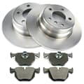 NB PARTS Bremsscheiben + Bremsbeläge hinten