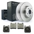 NB PARTS Bremsscheiben + Bremsbeläge hinten
