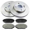 NB PARTS Bremsscheiben + Bremsbeläge vorne
