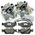 NB PARTS Bremssättel + Bremsbeläge + Warnkontakt vorne