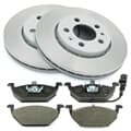 NB PARTS Bremsscheiben + Bremsbeläge vorne