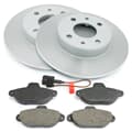 NB PARTS front brake discs + brake pads