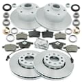 NB PARTS Bromsskivor + bromsbelägg + 2x hjullagersats fram + bak NB PARTS Bromsskivor + bromsbelägg + 2x hjullagersats fram + bak