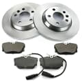 NB PARTS Bremsscheiben + Bremsbeläge hinten