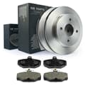 NB PARTS Bremsscheiben + Bremsbeläge hinten