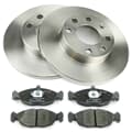 NB PARTS Bremsscheiben + Bremsbeläge vorne