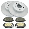 NB PARTS Bremsscheiben + Bremsbeläge hinten