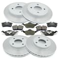NB PARTS Bremsscheiben + Bremsbeläge vorne + hinten