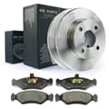 NB PARTS front brake discs + brake pads