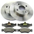NB PARTS front brake discs + brake pads