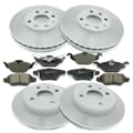 NB PARTS Bremsscheiben + Bremsbeläge vorne + hinten
