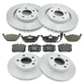 NB PARTS brake discs + brake pads front + rear