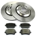 NB PARTS Bremsscheiben + Bremsbeläge hinten