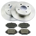 NB PARTS Bremsscheiben + Bremsbeläge hinten