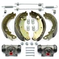 NB PARTS brake shoes + wheel brake cylinder + rear accessory kit