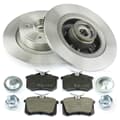 NB PARTS Bremsscheiben + Bremsbeläge hinten