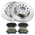 NB PARTS Bremsscheiben + Bremsbeläge hinten
