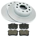 NB PARTS Rear brake discs + brake pads
