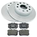 NB PARTS Bremsscheiben + Bremsbeläge hinten