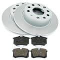 NB PARTS Rear brake discs + brake pads
