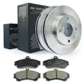 NB PARTS Dischi freno + pastiglie freno anteriori