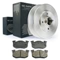 NB PARTS Bremsscheiben + Bremsbeläge hinten