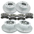 NB PARTS Bremsscheiben + Bremsbeläge vorne + hinten
