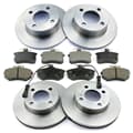 NB PARTS Bremsscheiben + Bremsbeläge vorne + hinten NB PARTS Bremsscheiben + Bremsbeläge vorne + hinten