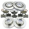 NB PARTS Bremsscheiben + Bremsbeläge vorne + hinten
