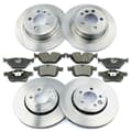 NB PARTS brake discs + brake pads front + rear