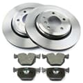NB PARTS Bremsscheiben + Bremsbeläge hinten