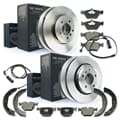 NB PARTS BROMSSKIVOR Bromsskivor + bromsbelägg + varningskontakter + bromsskor fram + bak NB PARTS BROMSSKIVOR Bromsskivor + bromsbelägg + varningskontakter + bromsskor fram + bak