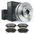 NB PARTS front brake discs + brake pads