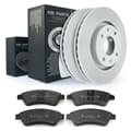 NB PARTS front brake discs + brake pads