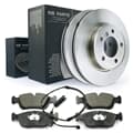 NB PARTS Bremsscheiben + Bremsbeläge + Warnkontakt vorne