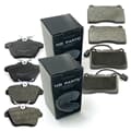 NB PARTS brake pads front + rear