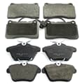 NB PARTS brake pads front + rear