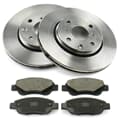 NB PARTS front brake discs + brake pads