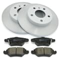 NB PARTS Bremsscheiben + Bremsbeläge hinten