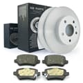 NB PARTS Rear brake discs + brake pads