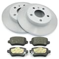 NB PARTS Rear brake discs + brake pads