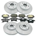 NB PARTS Bremsscheiben + Bremsbeläge vorne + hinten
