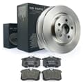 NB PARTS Bremsscheiben + Bremsbeläge hinten