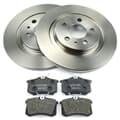 NB PARTS Bremsscheiben + Bremsbeläge hinten