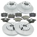 NB PARTS Bremsscheiben + Bremsbeläge vorne + hinten