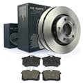 NB PARTS Bremsscheiben + Bremsbeläge hinten