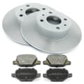 NB PARTS Bremsscheiben + Bremsbeläge hinten