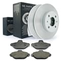 NB PARTS front brake discs + brake pads